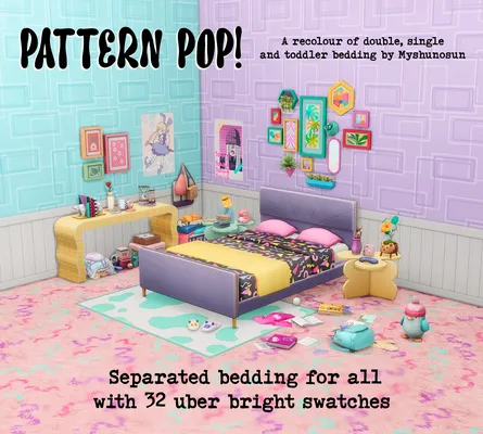 Pattern Pop Bedding